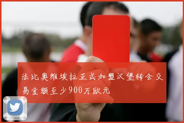 法比奥维埃拉正式加盟汉堡转会交易金额至少900万欧元