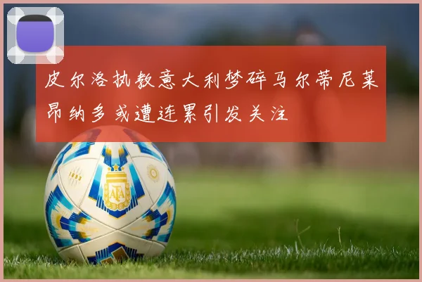 皮尔洛执教意大利梦碎马尔蒂尼莱昂纳多或遭连累引发关注